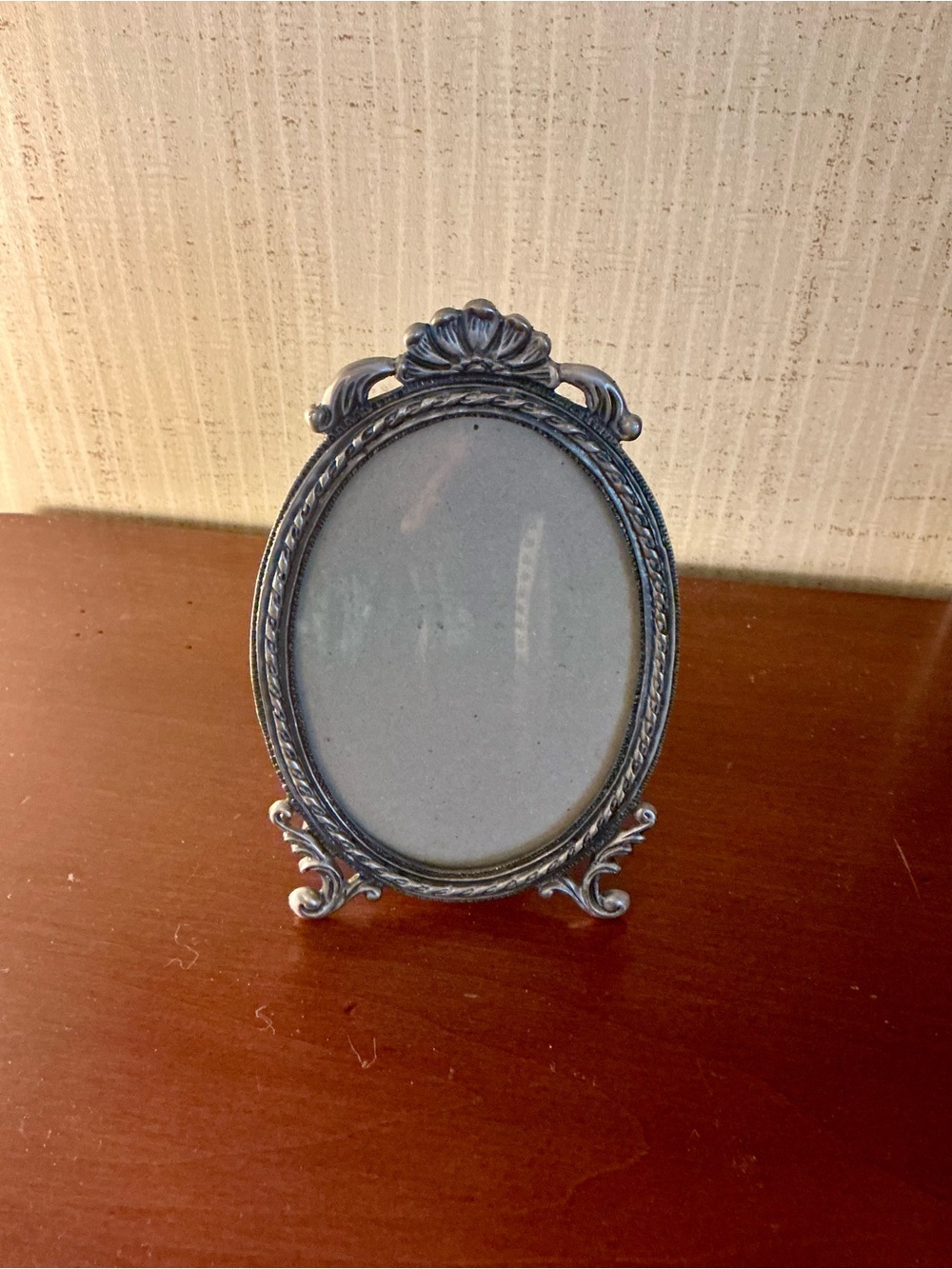 Small Linco Gallery Pewter Photo Frames Romance Art Deco